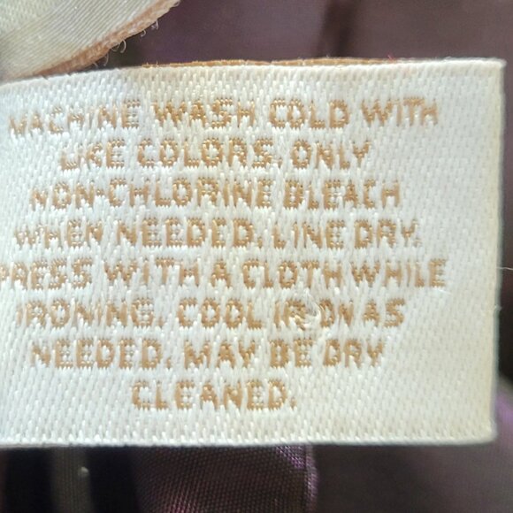 Chico's Purple Rain Windbreaker Track Jacket Metallic Size 3 (US XL 16) - Picture 11 of 11